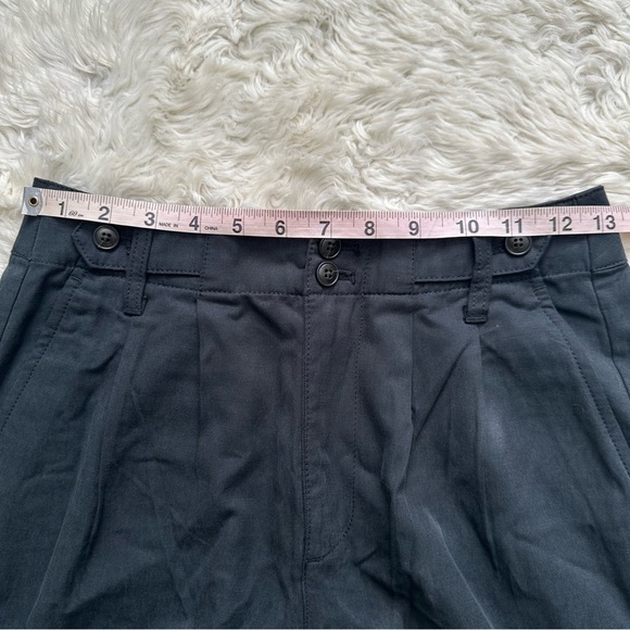 Madewell Pants The Petite Harlow Wide-Leg High Rise True Black 0P - Picture 11 of 13